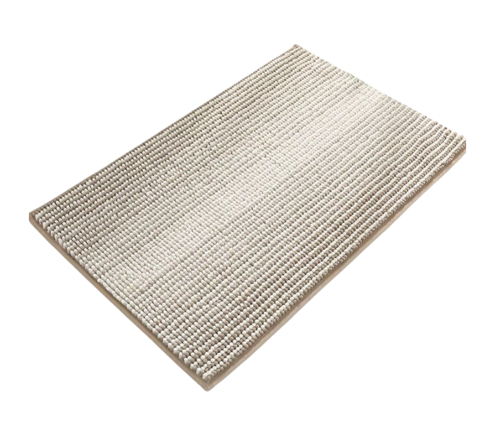 Ultra Soft Absorbent and Non Slip Chenille Bath Tub Floor Mat